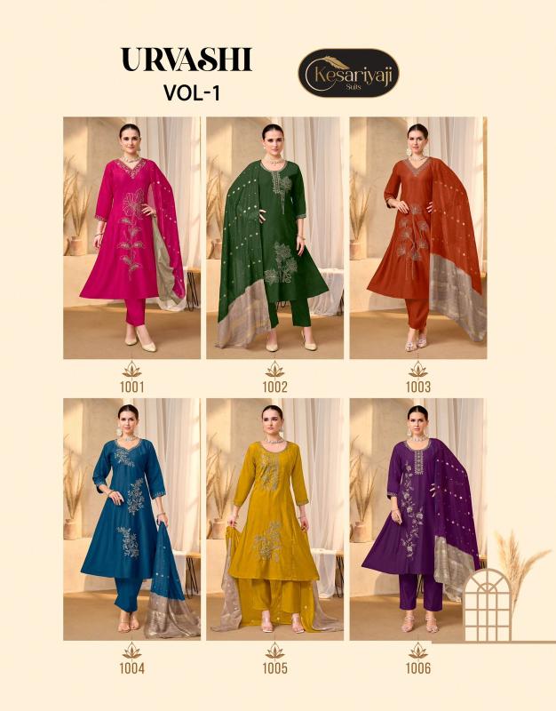 Keshriyaji urvashi vol 1 kurtis wholesale